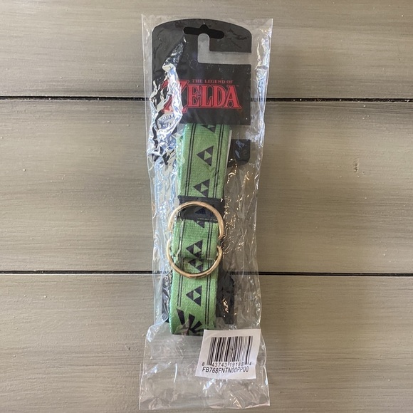 Legend Of‎ Zelda Webbed D-Ring Belt Nintendo Green - Picture 6 of 6